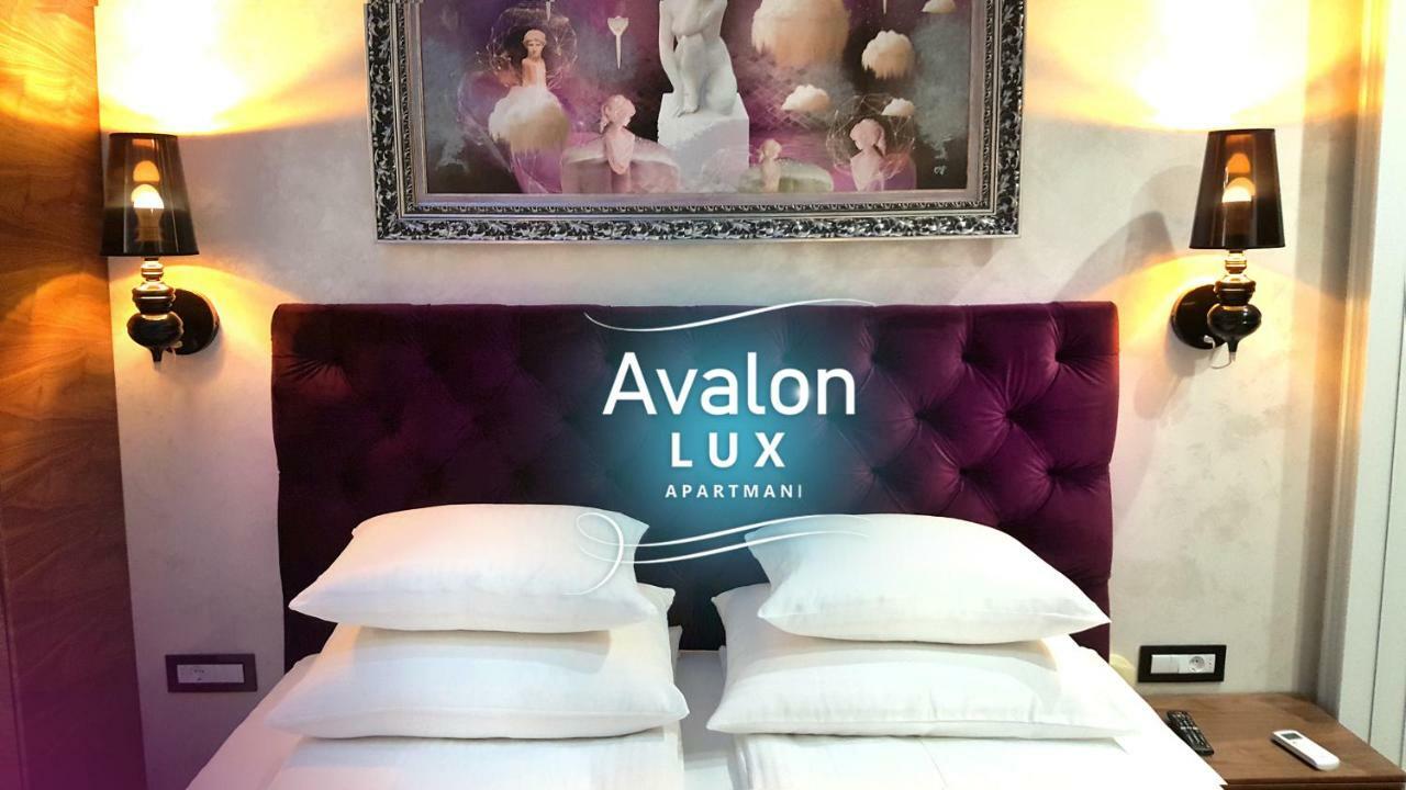 Avalon Lux Studio Apartment Novi Sad Exterior foto